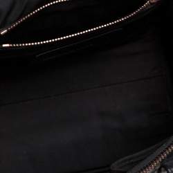 Pre Owned Alexander Wang Black Textured Leather Rocco Duffel Bag