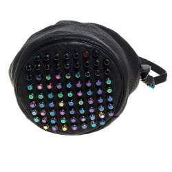 Alexander Wang Black Textured Leather Diego Bucket Bag