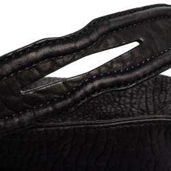 Alexander Wang Dark Purple Textured Leather Darcy Hobo