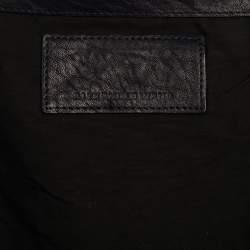 Alexander Wang Dark Purple Textured Leather Darcy Hobo