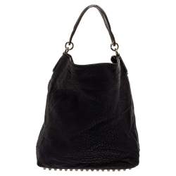 Alexander Wang Dark Purple Textured Leather Darcy Hobo