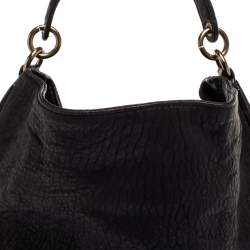 Alexander Wang Dark Purple Textured Leather Darcy Hobo