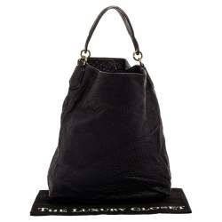 Alexander Wang Dark Purple Textured Leather Darcy Hobo