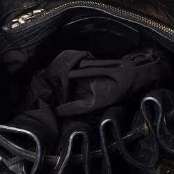 Alexander Wang Black Textured Leather Diego Bucket Bag