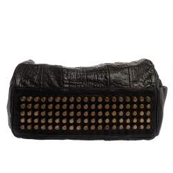 Alexander Wang Black Leather Rocco Duffle Bag