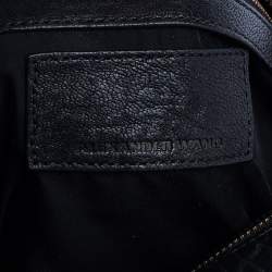 Alexander Wang Black Leather Rocco Duffle Bag