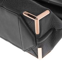 مملوكة مسبقًا Alexander Wang Black Leather Mini Marion Prisma Shoulder Bag