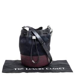 Alexander Wang Tri Color Calfhair and Leather Diego Bucket Bag