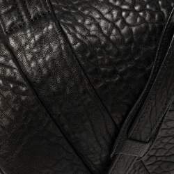 Pre Owned Alexander Wang Black Leather Rocco Duffle Bag