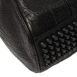 Pre Owned Alexander Wang Black Leather Rocco Duffle Bag