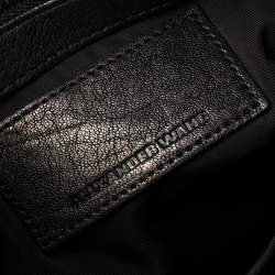 Pre Owned Alexander Wang Black Leather Rocco Duffle Bag