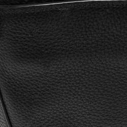 Pre Owned Alexander Wang Black Textured Leather Diego Bucket Bag