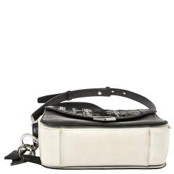 Pre Owned حقيبة كروس أليكساندر وانغ بريسما مظروف صغيرة جلد أسود