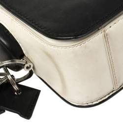 Pre Owned حقيبة كروس أليكساندر وانغ بريسما مظروف صغيرة جلد أسود