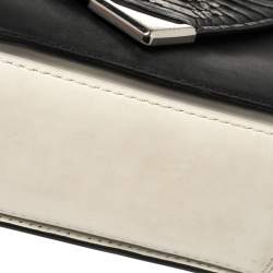 Pre Owned حقيبة كروس أليكساندر وانغ بريسما مظروف صغيرة جلد أسود