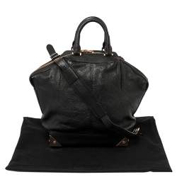 Alexander Wang Black Leather Small Emile Satchel