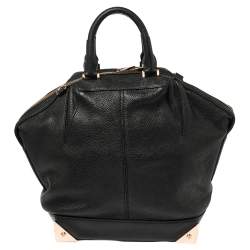 Alexander Wang Black Leather Small Emile Satchel