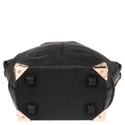 Alexander Wang Black Leather Small Emile Satchel