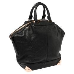 Alexander Wang Black Leather Small Emile Satchel