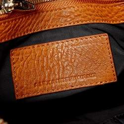 Alexander Wang Brown Pebbled Leather Small Rockie Satchel