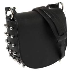 Pre Owned Alexander Wang Black Mini Lia Studded Crossbody Bag