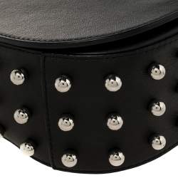 Pre Owned Alexander Wang Black Mini Lia Studded Crossbody Bag
