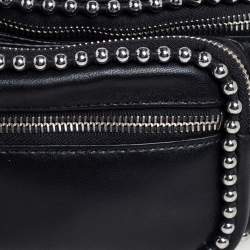 Pre Owned Alexander Wang Black Leather Studded Attica Belt Bag