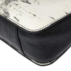 Alexander Wang Multicolor Lizard Embossed Leather Prisma Envelope Shoulder Bag