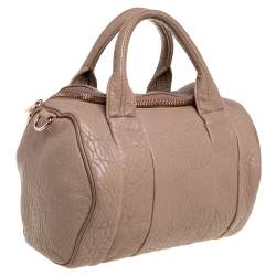 Alexander Wang Brown Leather Rocco Duffel Bag