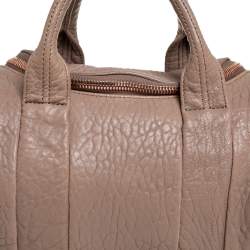 Alexander Wang Brown Leather Rocco Duffel Bag