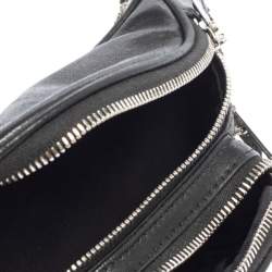 Alexander Wang Black Leather Mini Attica Belt Bag