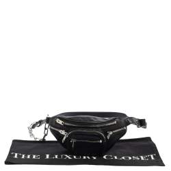 Alexander Wang Black Leather Mini Attica Belt Bag