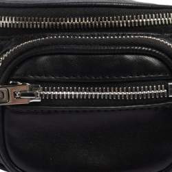 Alexander Wang Black Leather Mini Attica Belt Bag