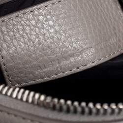 Alexander Wang Grey Pebbled Leather Rocco Duffle Bag