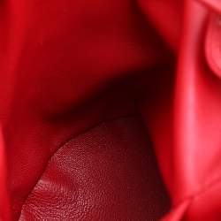 Alexander Wang Red Leather Mini Studded Bucket Bag