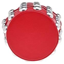 Alexander Wang Red Leather Mini Studded Bucket Bag
