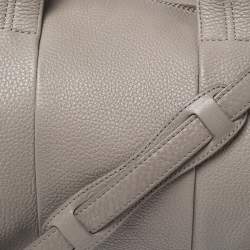 Pre Owned حقيبة اليكساندر وانغ روكو دوفيل جلد محبب رمادي