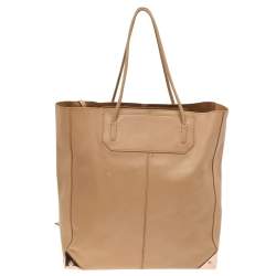 Alexander Wang Beige Leather Prisma Tote