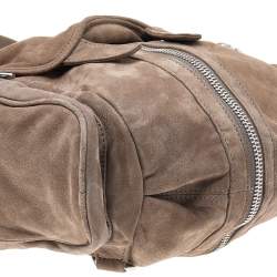 Pre Owned Alexander Wang Brown Suede Mini Marti Backpack