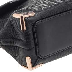 Pre Owned Alexander Wang Black Leather Marion Prisma Clutch