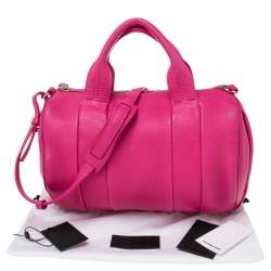 Alexander Wang Pink Leather Rocco Satchel