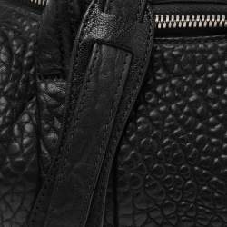 مملوكة مسبقًا Alexander Wang Black Pebbled Leather Mini Rockie Satchel
