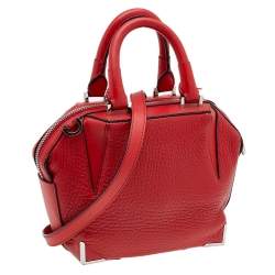 Alexander Wang Red Leather Satchel