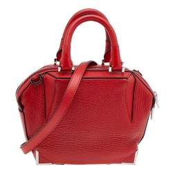 Alexander Wang Red Leather Satchel
