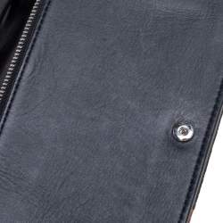 Alexander Wang Multicolor Lizard Embossed Metal Flap Clutch Bag