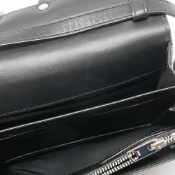 Alexander Wang Black Leather and Suede Studded Cage Crossbody Bag