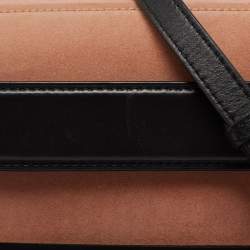 مملوكة مسبقًا حقيبة كروس اليكساندر وانغ شاستيتي سويدي وجلد خوخي/أسود