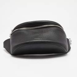 Pre Owned Alexander Wang Black Leather Attica Belt Bag