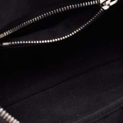 Pre Owned Alexander Wang Black Textured Leather Mini Rocco Duffel Bag