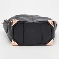 Alexander Wang Black Leather Emile Satchel